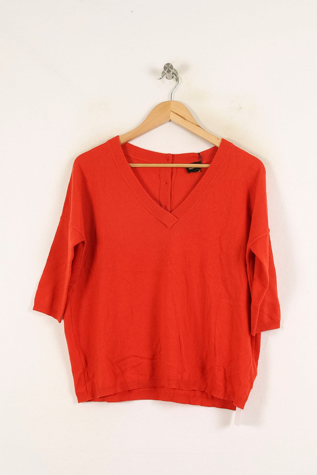 Pull Rouge - Taille S/36 de la marque Bérénice | PARAD72708 - Vendu par Paradigme - Image 2