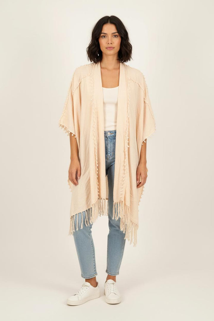 Kimono Rose - Taille T.U. de la marque Bérénice | PARAD72711 - Vendu par Paradigme - Image 1