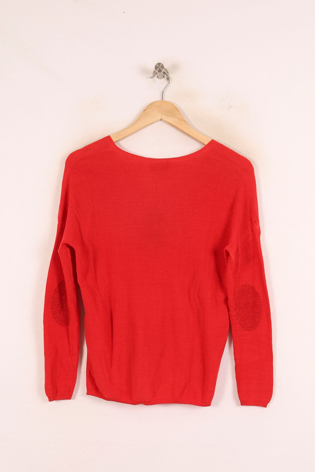 Pull Rouge - Taille S/36 de la marque Bérénice | PARAD72714 - Vendu par Paradigme - Image 4