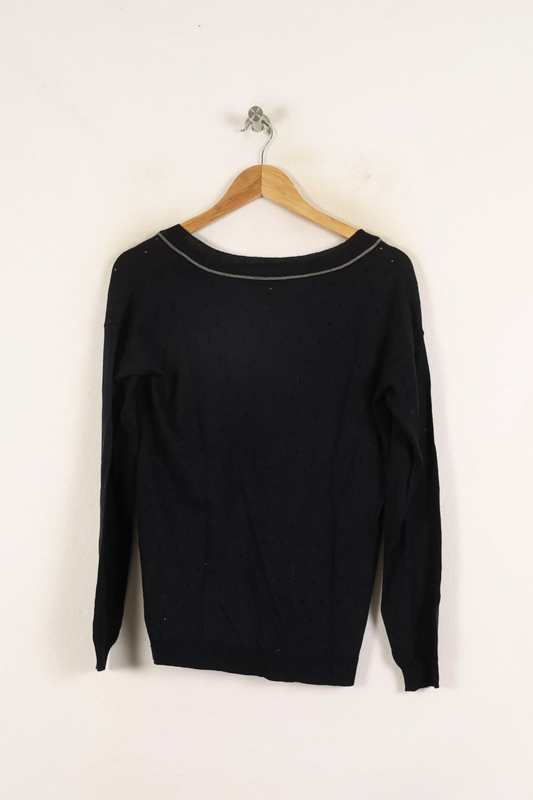 Pull Noir - Taille S/36 de la marque Bérénice | PARAD72716 - Vendu par Paradigme - Image 4