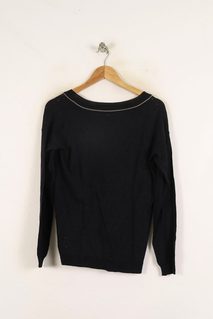 Pull Noir - Taille S/36 de la marque Bérénice | PARAD72716 - Vendu par Paradigme - Image 4