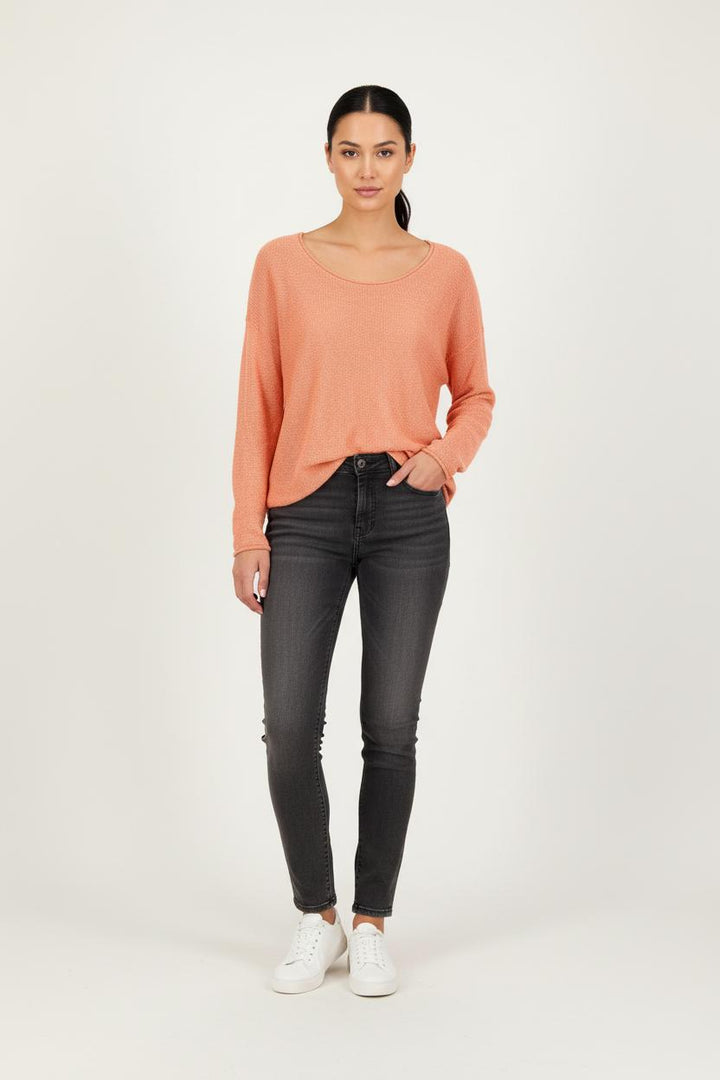 Pull Orange - Taille S/36 de la marque Bérénice | PARAD72720 - Vendu par Paradigme - Image 1