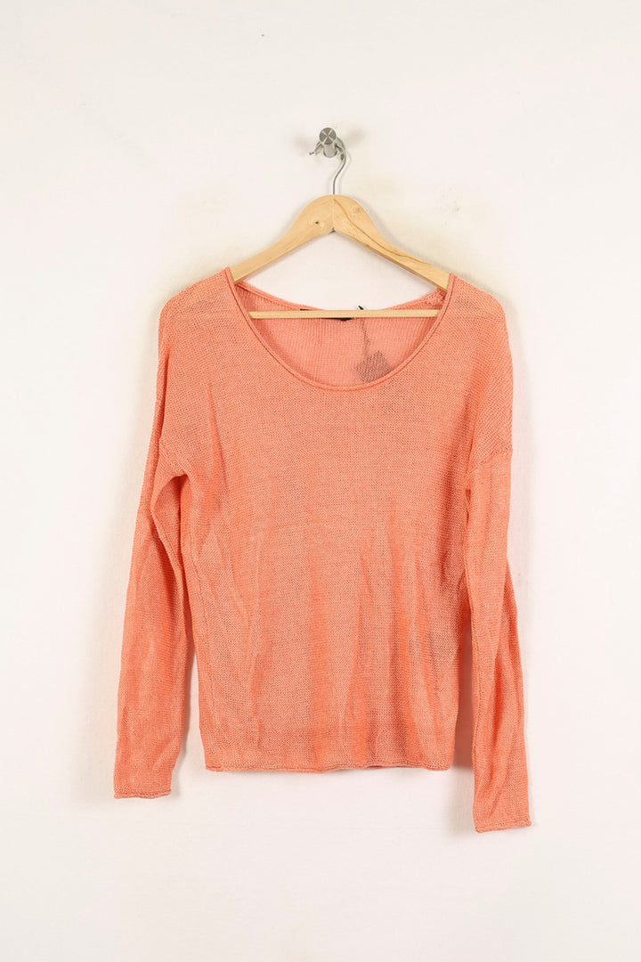 Pull Orange - Taille S/36 de la marque Bérénice | PARAD72720 - Vendu par Paradigme - Image 2