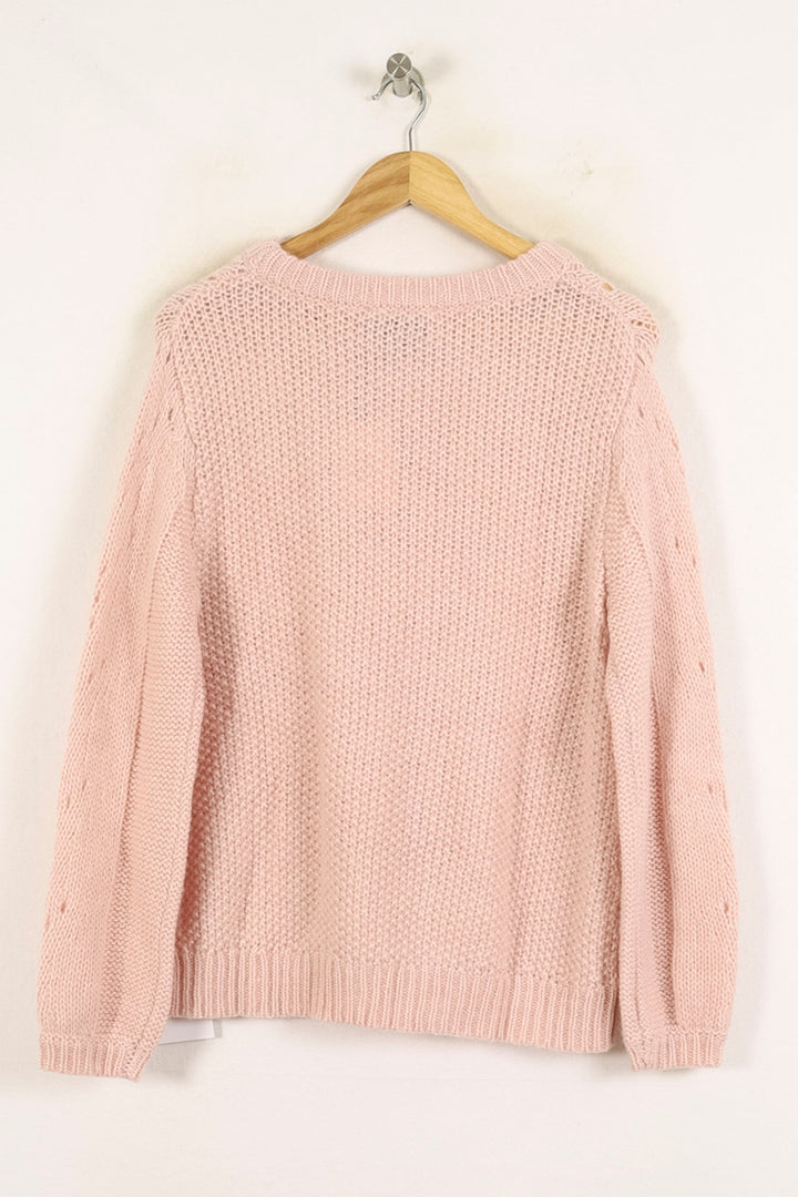 Pull Rose - Taille S/36 de la marque Bérénice | PARAD72722 - Vendu par Paradigme - Image 4