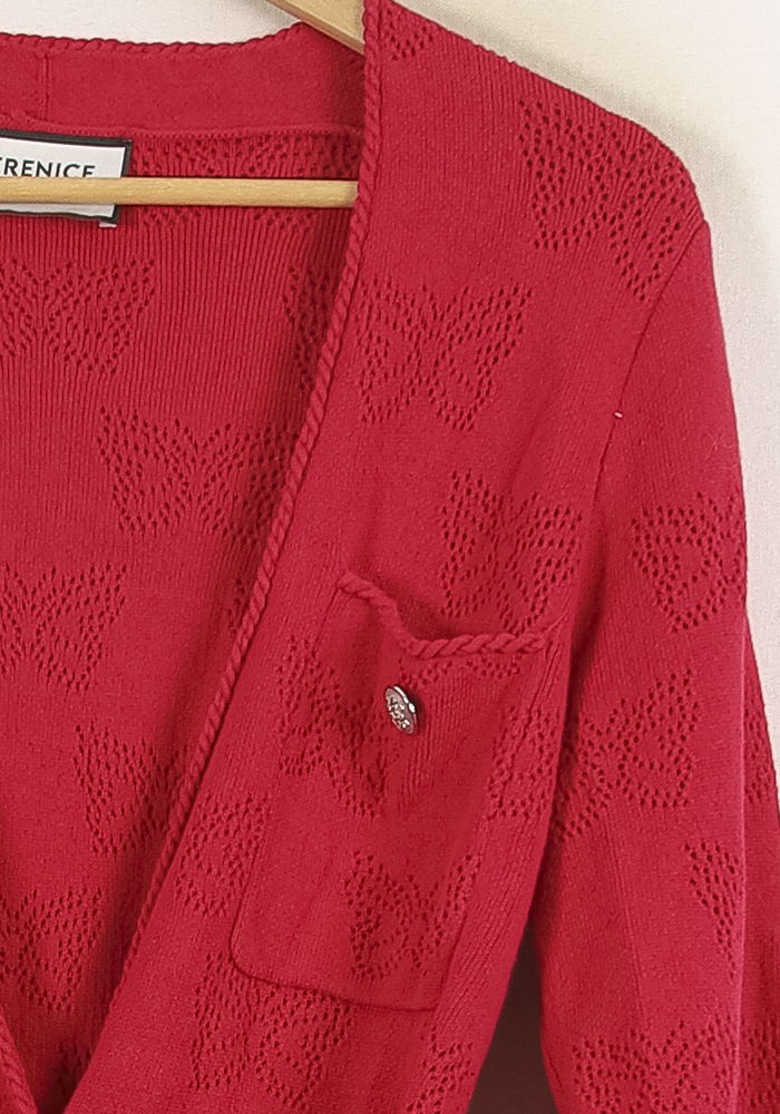 Cardigan Rose - Taille S/36 de la marque Bérénice | PARAD72726 - Vendu par Paradigme - Image 3