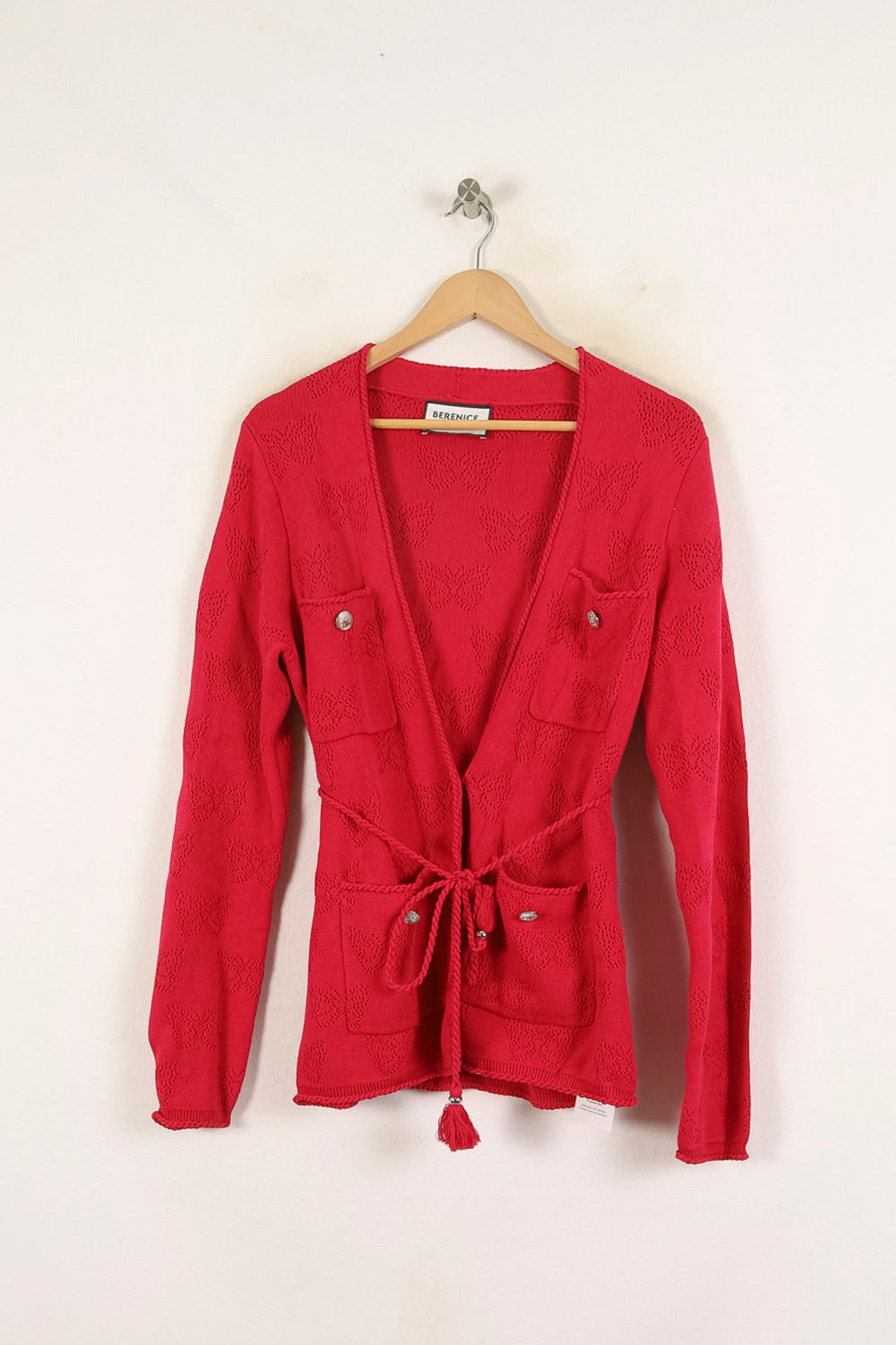 Cardigan Rose - Taille S/36 de la marque Bérénice | PARAD72726 - Vendu par Paradigme - Image 2