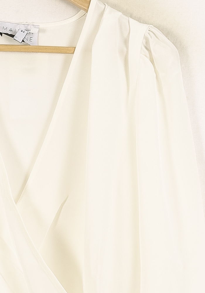 Blouse Blanche - Taille M/38 de la marque Maison Lemoine | PARAD72734 - Vendu par Paradigme - Image 3