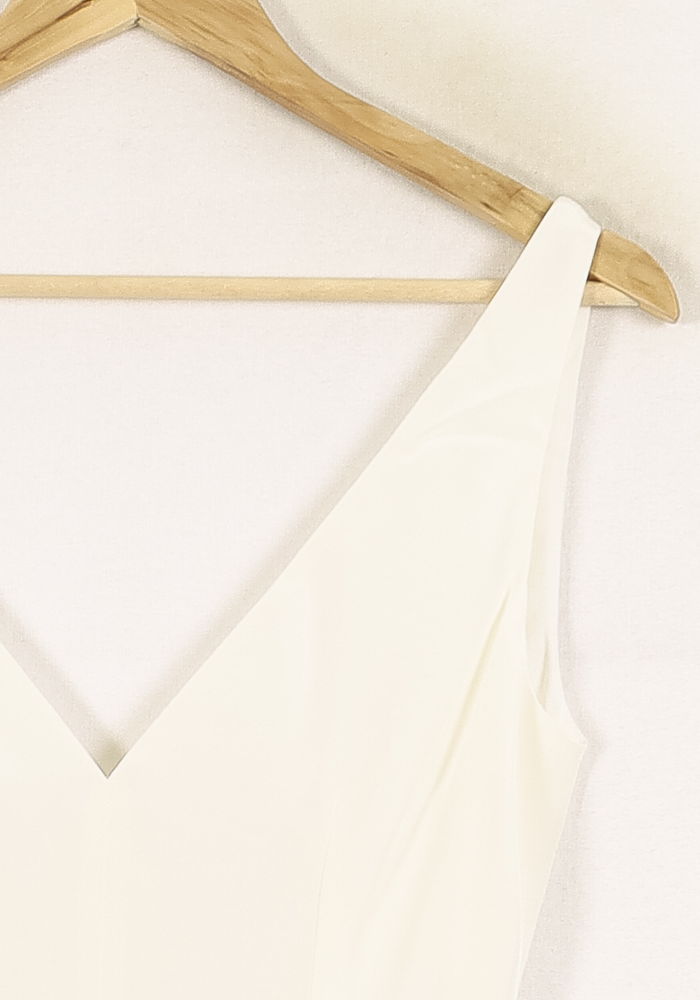 Robe Courte Blanche - Taille XXL/44 de la marque Maison Lemoine | PARAD72746 - Vendu par Paradigme - Image 3