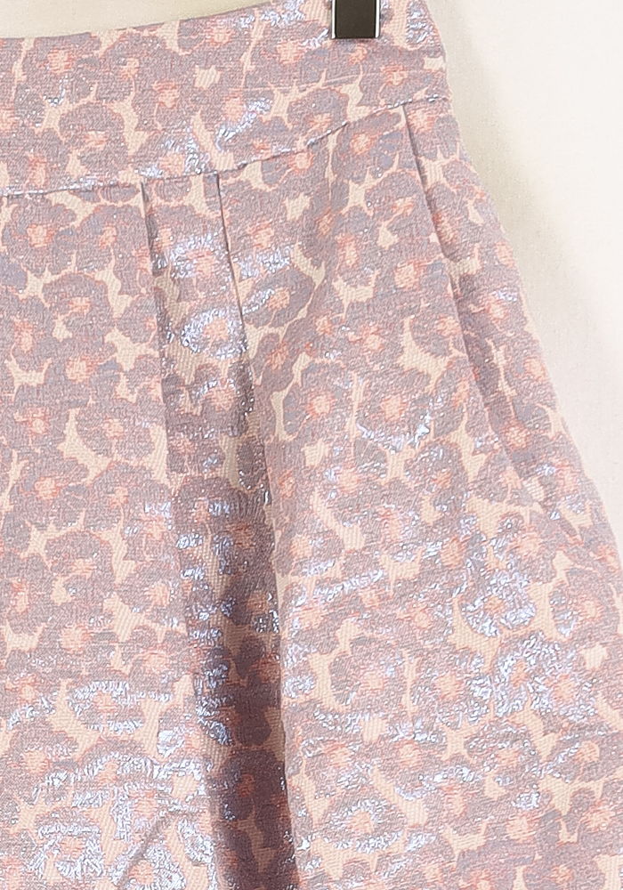 Jupe Courte Rose et Bleue - Taille L/40 de la marque Maison Lemoine | PARAD72748 - Vendu par Paradigme - Image 3