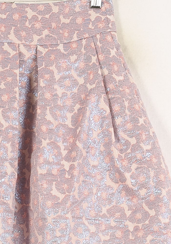 Jupe Courte Rose et Bleu - Taille M/38 de la marque Maison Lemoine | PARAD72752 - Vendu par Paradigme - Image 3