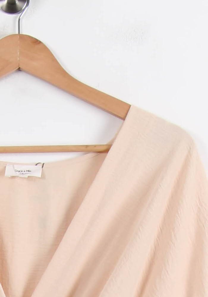 Robe Longue Beige - Taille L/40 de la marque Grace & Mila | PARAD72763 - Vendu par Paradigme - Image 3