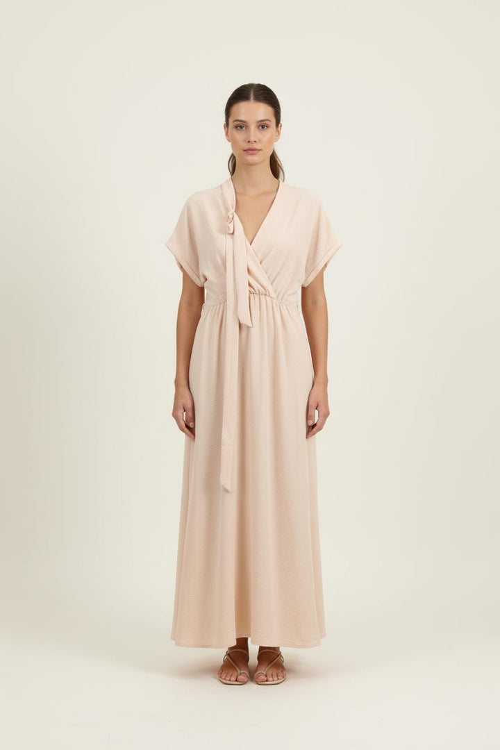 Robe Longue Beige - Taille L/40 de la marque Grace & Mila | PARAD72763 - Vendu par Paradigme - Image 1