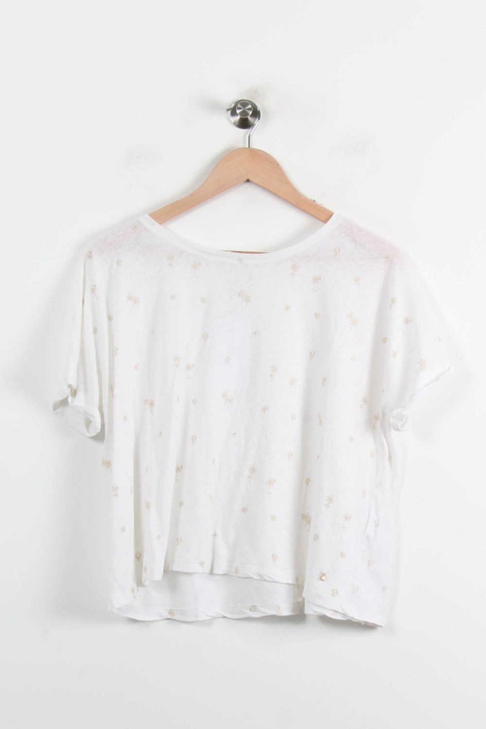 Tee-shirt Blanc - Taille S/36 de la marque Des petits hauts | PARAD72765 - Vendu par Paradigme - Image 2
