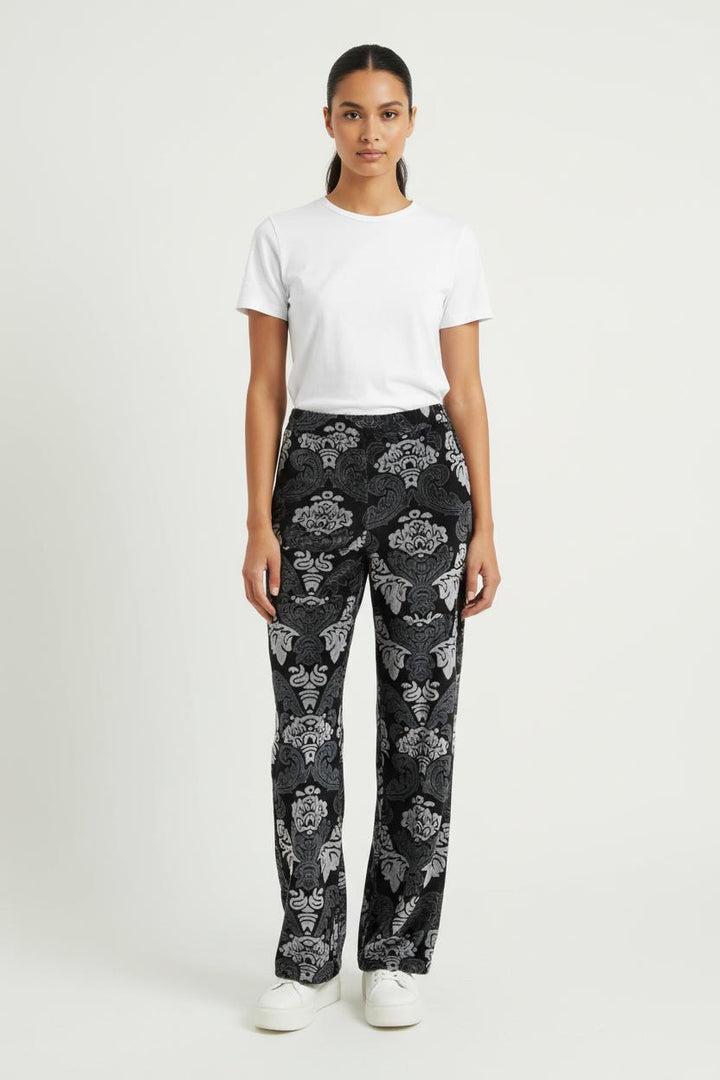 Pantalon Large Noir et Gris - Taille XS/34 de la marque Imprevu | PARAD72771 - Vendu par Paradigme - Image 1