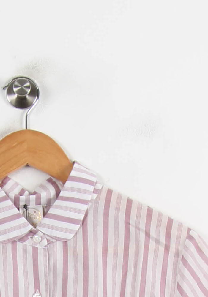 Chemise Rayée Rose et Blanche - Taille L/40 de la marque Des petits hauts | PARAD72775 - Vendu par Paradigme - Image 3