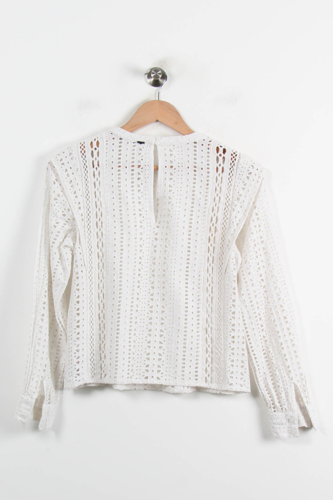 Blouse Blanche - Taille S/36 de la marque IKKS | PARAD72776 - Vendu par Paradigme - Image 4