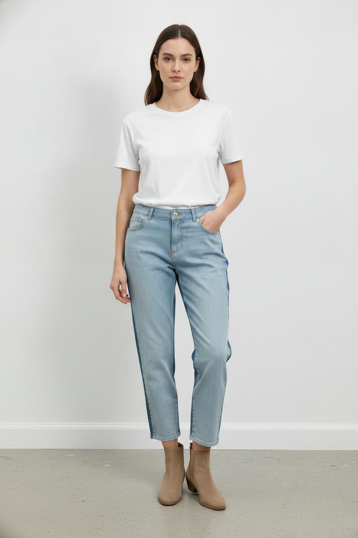Jean Bleu Clair et Bleu Foncé - Taille XL/42 de la marque I.Code | PARAD72777 - Vendu par Paradigme - Image 1