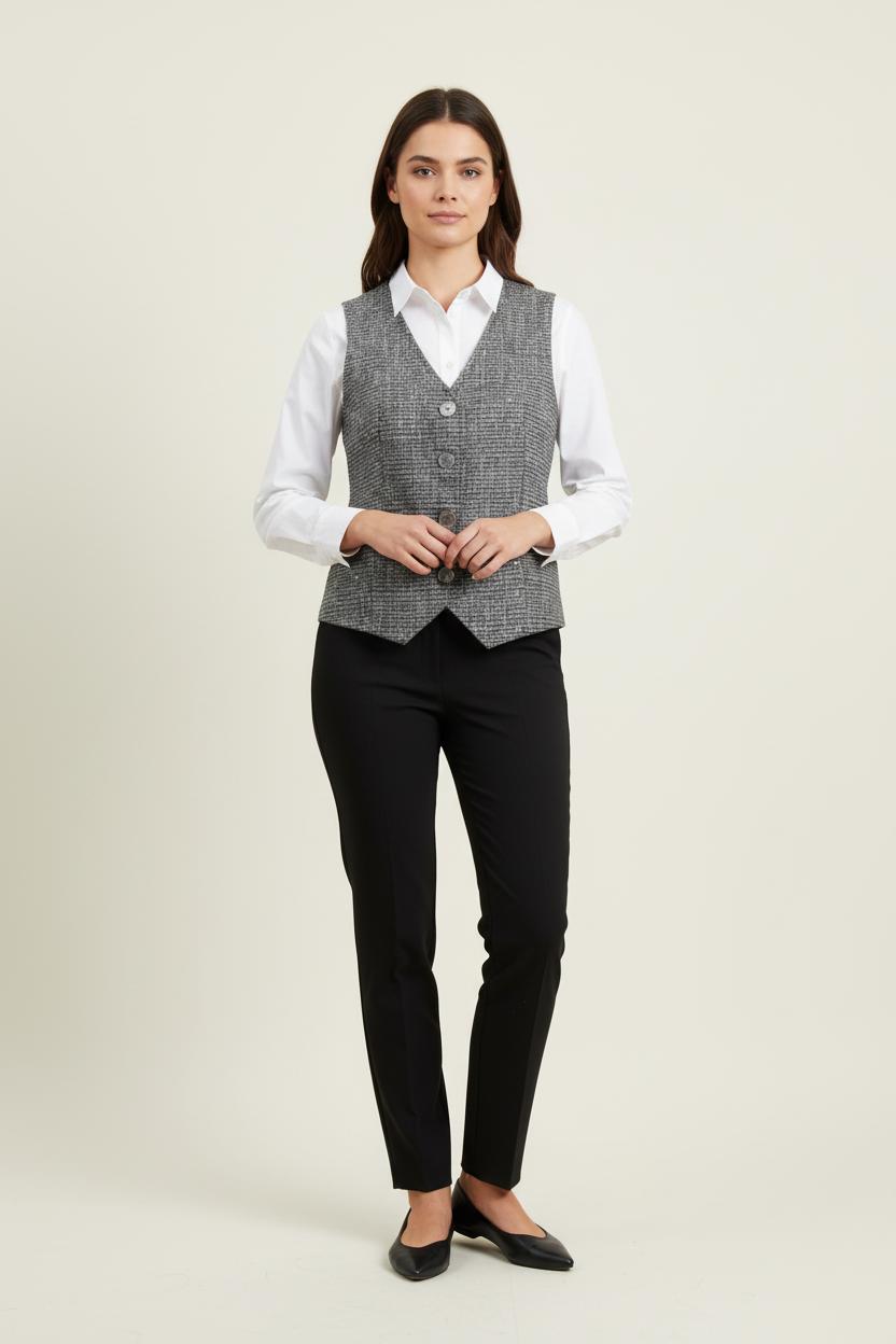 Gilet Gris - Taille XS/34 de la marque Imprevu | PARAD72785 - Vendu par Paradigme - Image 1