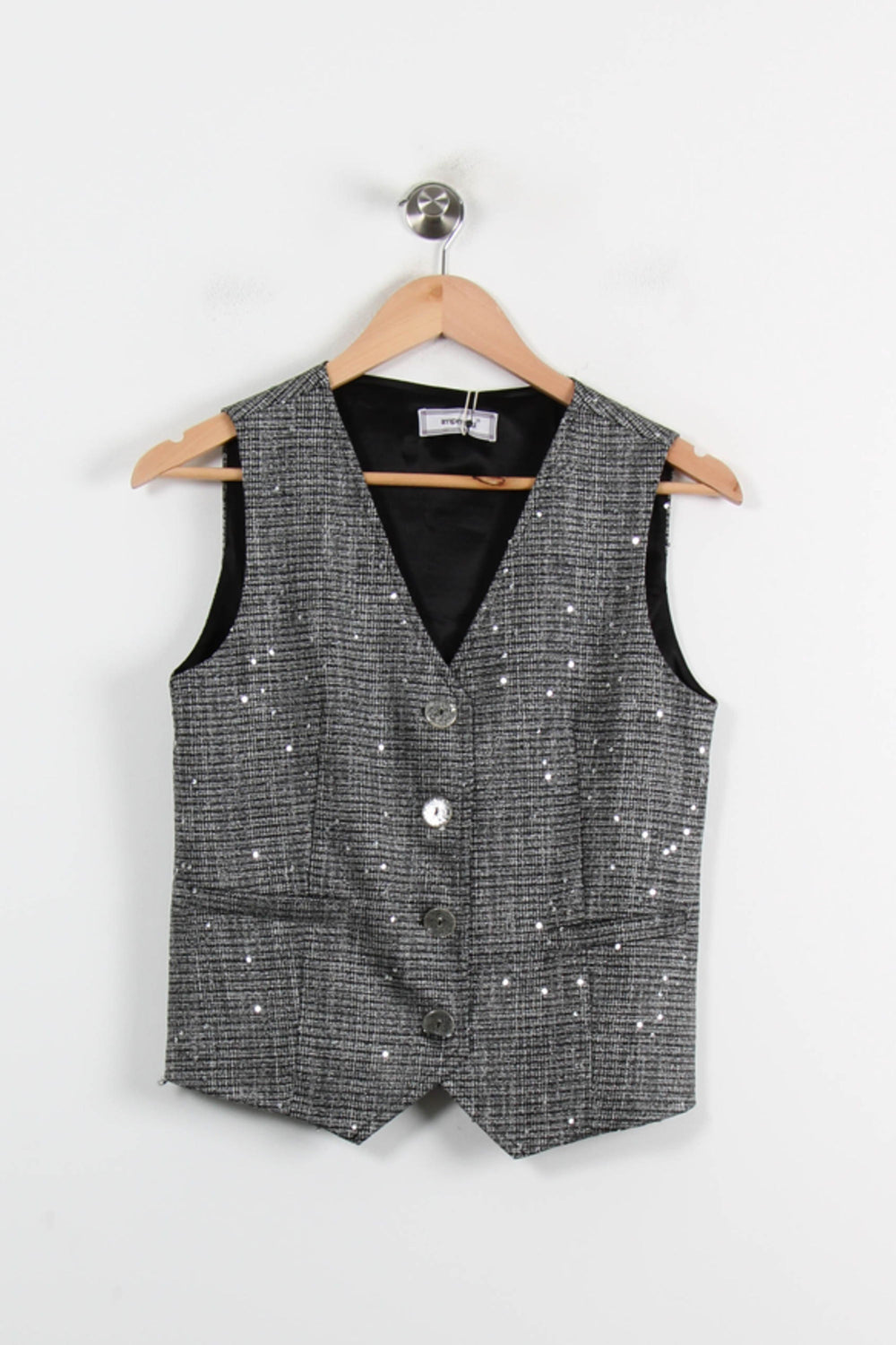 Gilet Gris - Taille XS/34 de la marque Imprevu | PARAD72785 - Vendu par Paradigme - Image 2