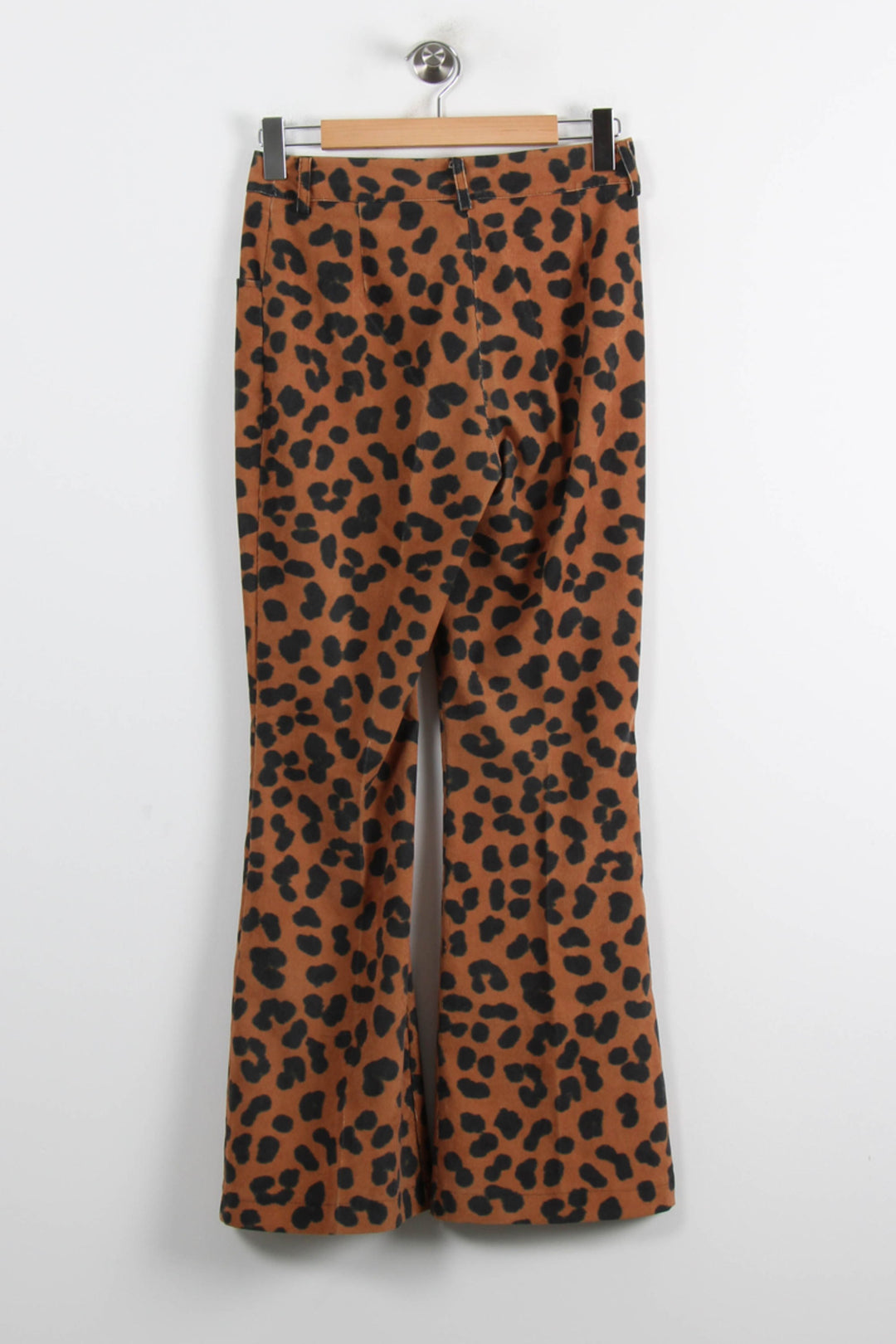 Pantalon Évasé Marron et Noir - Taille S/36 de la marque Imprevu | PARAD72788 - Vendu par Paradigme - Image 4