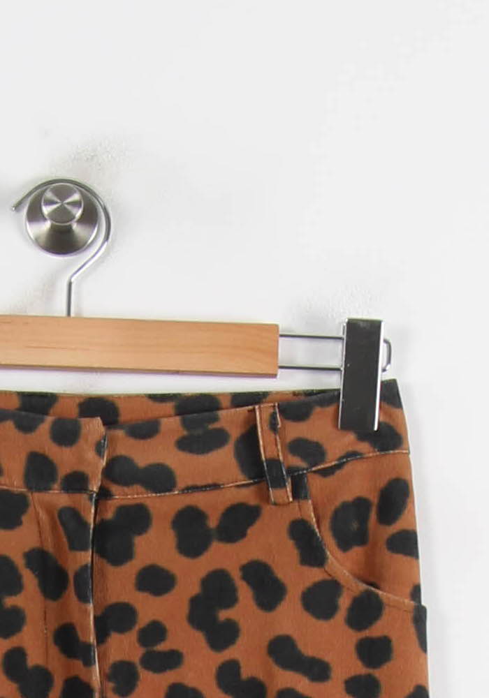 Pantalon Évasé Marron et Noir - Taille S/36 de la marque Imprevu | PARAD72788 - Vendu par Paradigme - Image 3