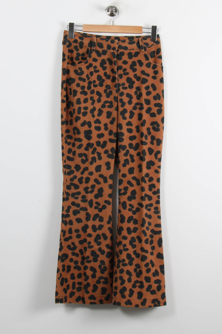 Pantalon Évasé Marron et Noir - Taille S/36 de la marque Imprevu | PARAD72788 - Vendu par Paradigme - Image 2