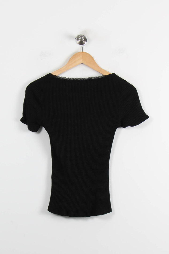 Tee-shirt Noir - Taille L/40 de la marque Rouje | PARAD72794 - Vendu par Paradigme - Image 4