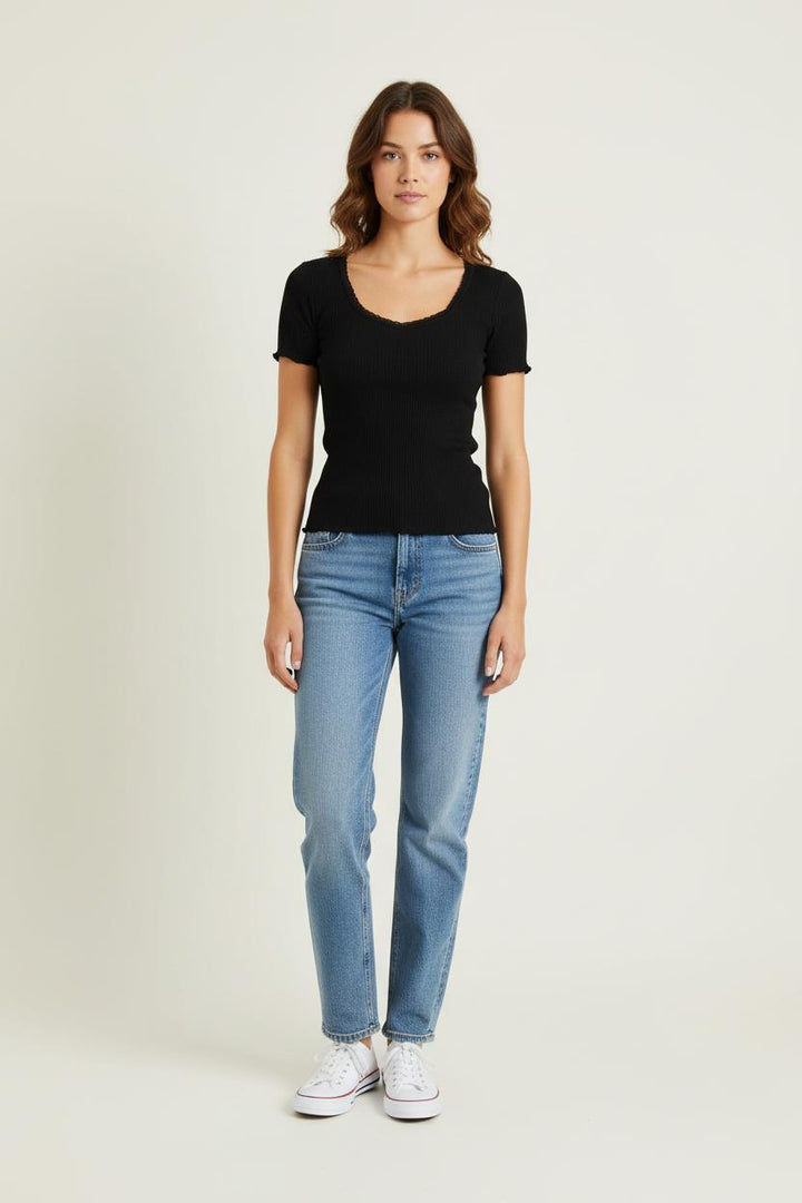 Tee-shirt Noir - Taille L/40 de la marque Rouje | PARAD72794 - Vendu par Paradigme - Image 1