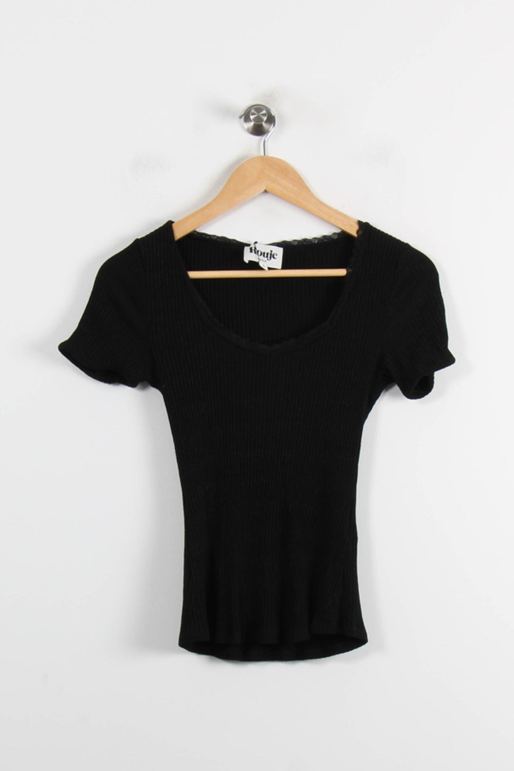 Tee-shirt Noir - Taille L/40 de la marque Rouje | PARAD72794 - Vendu par Paradigme - Image 2
