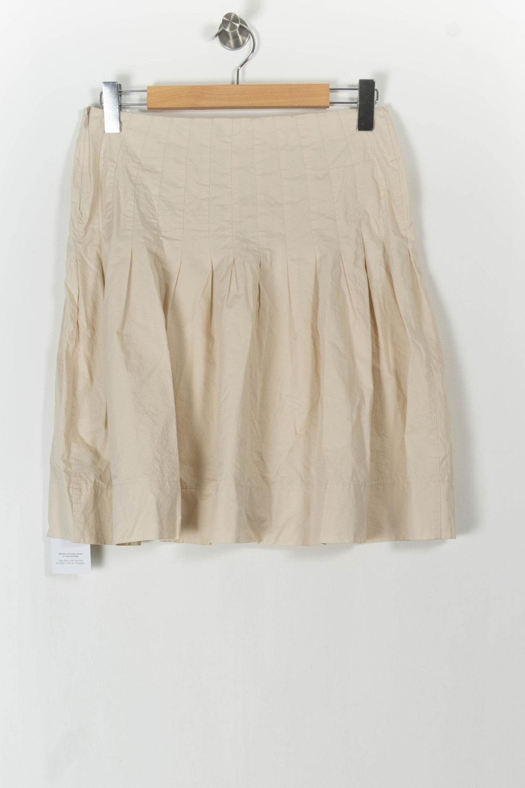 Jupe Plissée Beige - Taille L/40 de la marque IKKS | PARAD72809 - Vendu par Paradigme - Image 4
