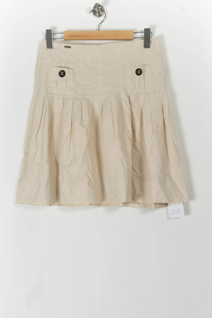 Jupe Plissée Beige - Taille L/40 de la marque IKKS | PARAD72809 - Vendu par Paradigme - Image 2