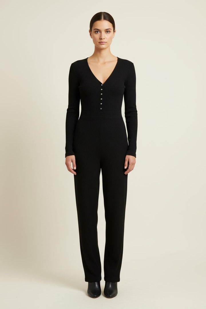 Combinaison Noire - Taille L/40 de la marque Balzac Paris | PARAD72811 - Vendu par Paradigme - Image 1