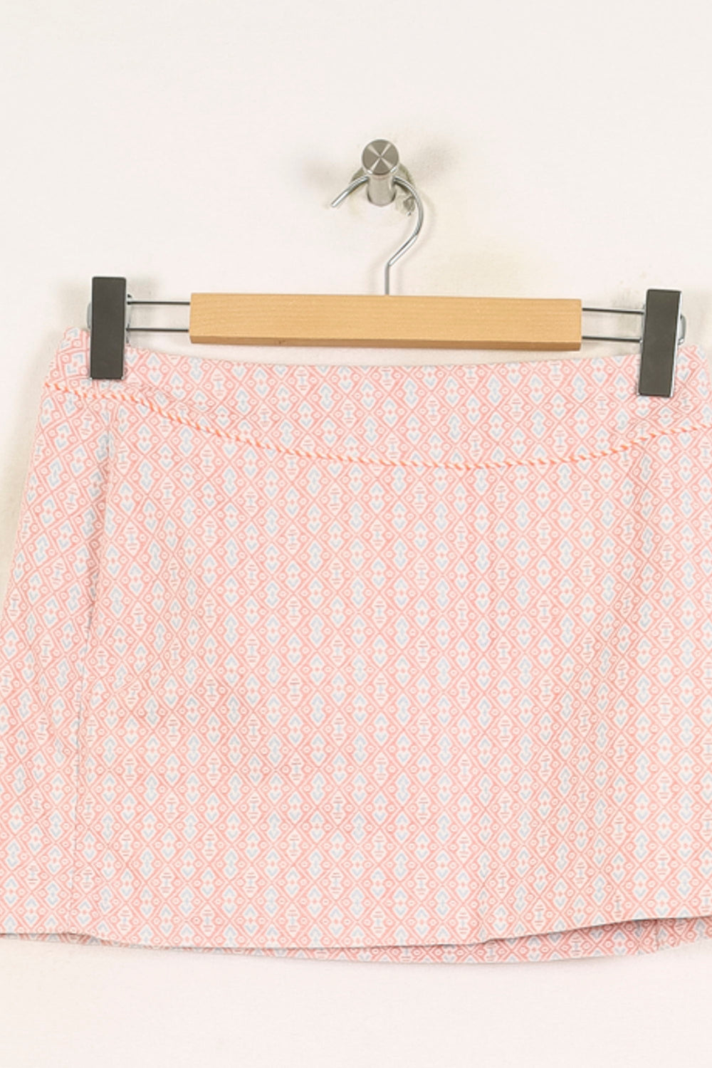 Jupe Courte Rose et Blanche - Taille M/38 de la marque Ekyog | PARAD72814 - Vendu par Paradigme - Image 2