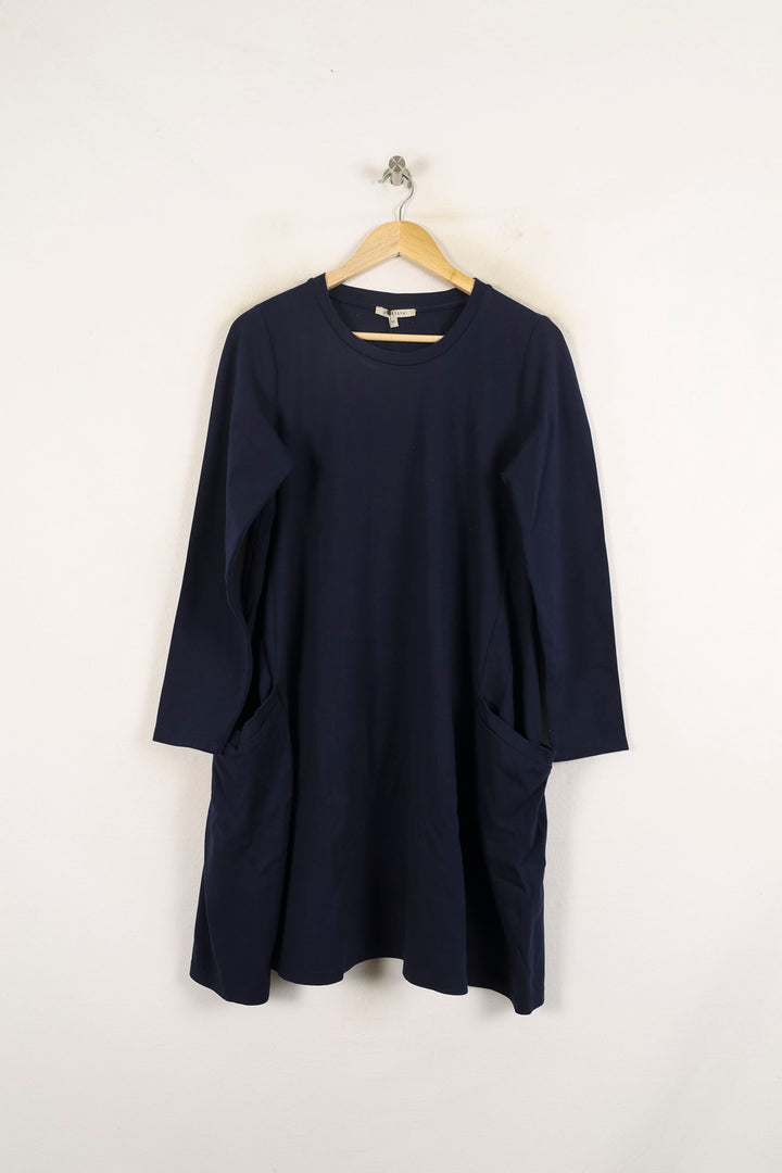 Robe Droite Bleue - Taille M/38 de la marque Humility | PARAD72820 - Vendu par Paradigme - Image 2