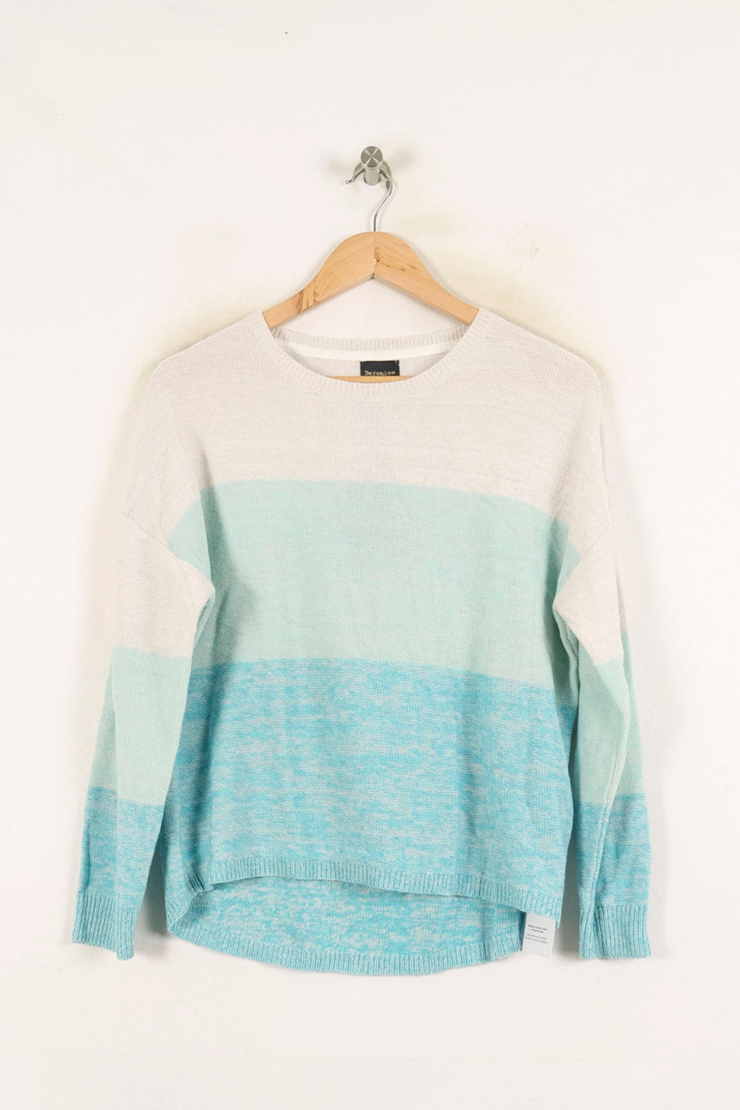 Pull Bleu et Blanc - Taille S/36 de la marque Bérénice | PARAD72823 - Vendu par Paradigme - Image 2