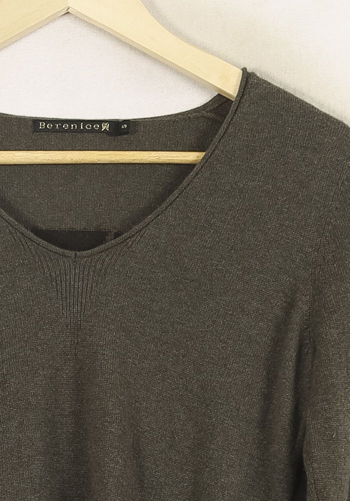 Pull Vert - Taille S/36 de la marque Bérénice | PARAD72825 - Vendu par Paradigme - Image 3