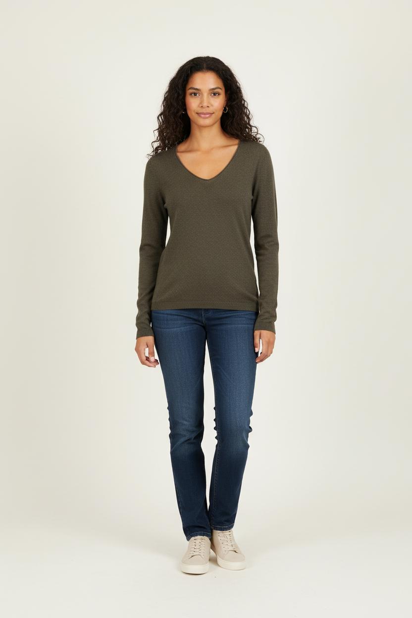 Pull Vert - Taille S/36 de la marque Bérénice | PARAD72825 - Vendu par Paradigme - Image 1