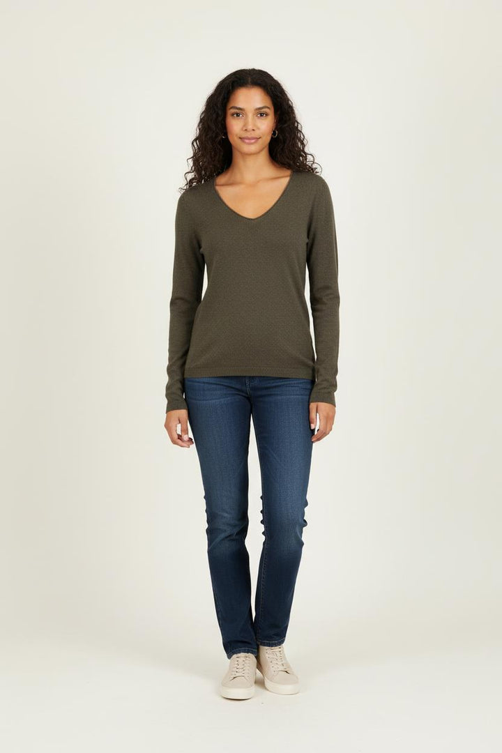 Pull Vert - Taille S/36 de la marque Bérénice | PARAD72825 - Vendu par Paradigme - Image 1