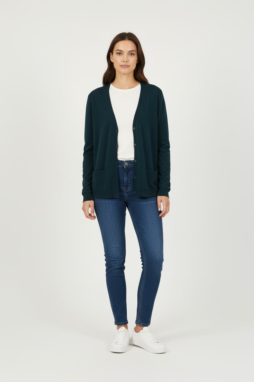 Cardigan Vert - Taille S/36 de la marque Bérénice | PARAD72827 - Vendu par Paradigme - Image 1