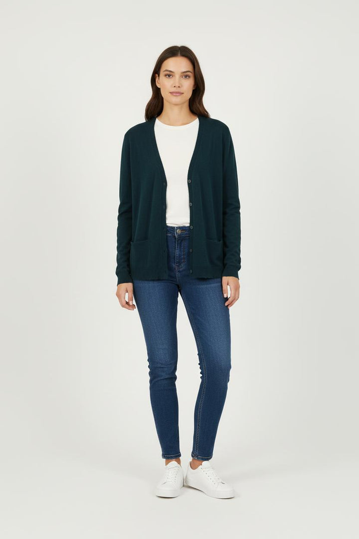 Cardigan Vert - Taille S/36 de la marque Bérénice | PARAD72827 - Vendu par Paradigme - Image 1