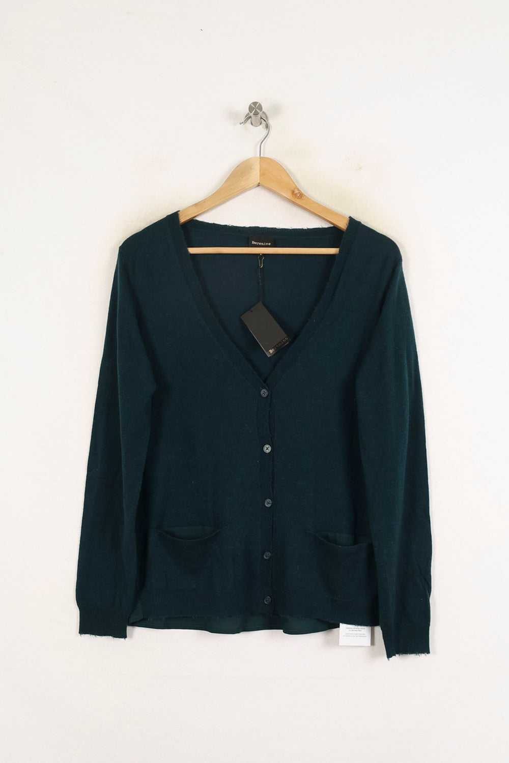 Cardigan Vert - Taille S/36 de la marque Bérénice | PARAD72827 - Vendu par Paradigme - Image 2