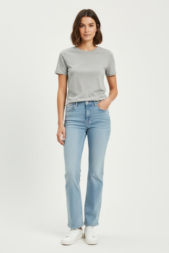 Jean Droit Bleu - Taille S/36 de la marque Bérénice | PARAD72829 - Vendu par Paradigme - Image 1