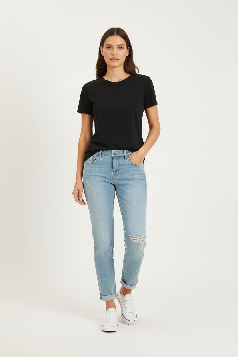 Jean Bleu Clair - Taille XS/34 de la marque Bérénice | PARAD72831 - Vendu par Paradigme - Image 1
