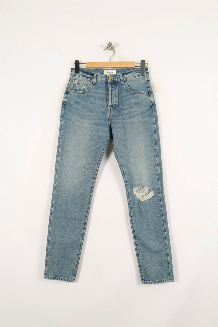 Jean Délavé Bleu - Taille S/36 de la marque Bérénice | PARAD72832 - Vendu par Paradigme - Image 2