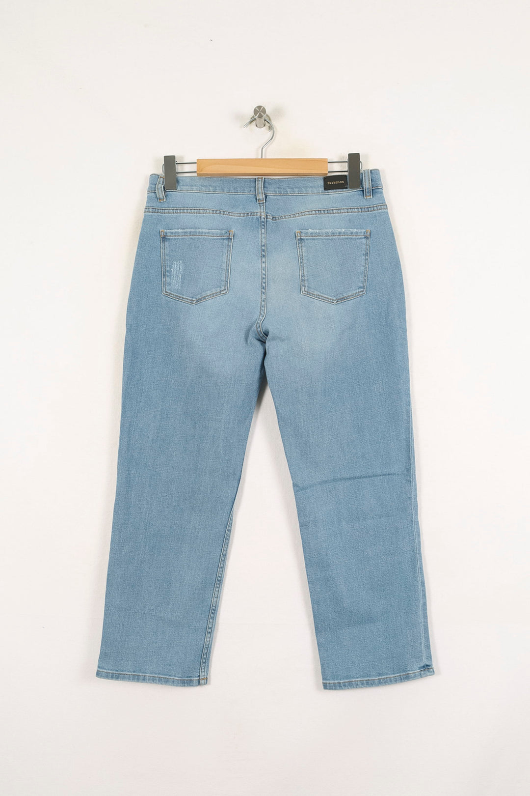 Jean Droit Bleu - Taille L/40 de la marque Bérénice | PARAD72834 - Vendu par Paradigme - Image 4