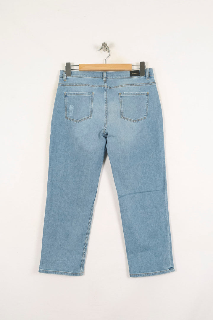 Jean Droit Bleu - Taille L/40 de la marque Bérénice | PARAD72834 - Vendu par Paradigme - Image 4