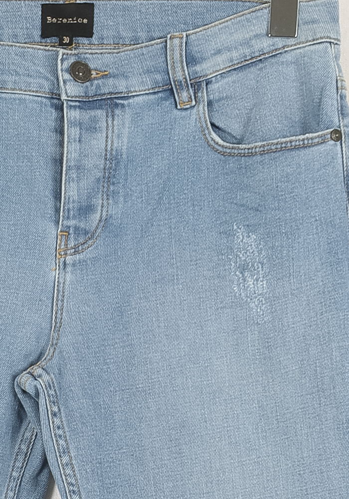 Jean Droit Bleu - Taille L/40 de la marque Bérénice | PARAD72834 - Vendu par Paradigme - Image 3