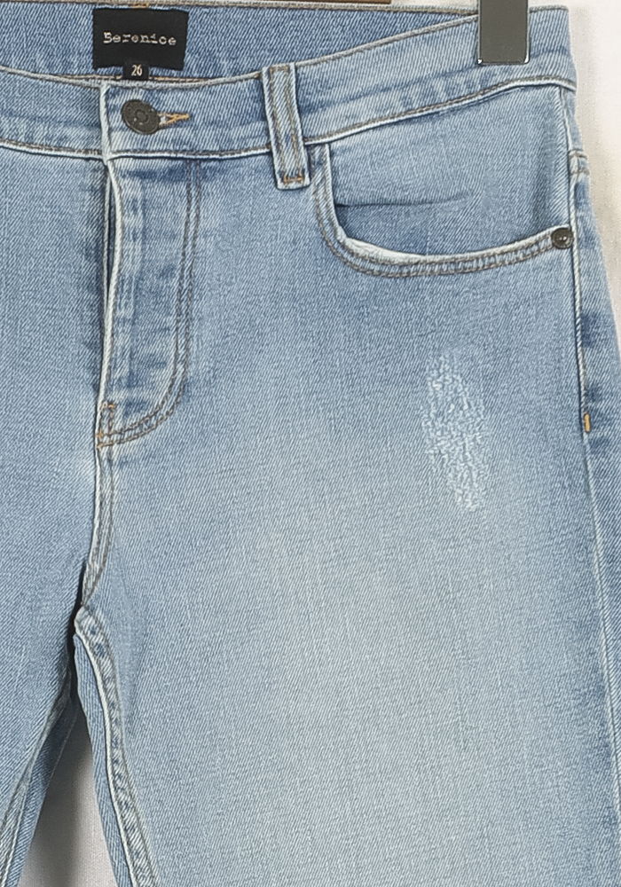 Jean Délavé Bleu - Taille S/36 de la marque Bérénice | PARAD72835 - Vendu par Paradigme - Image 3