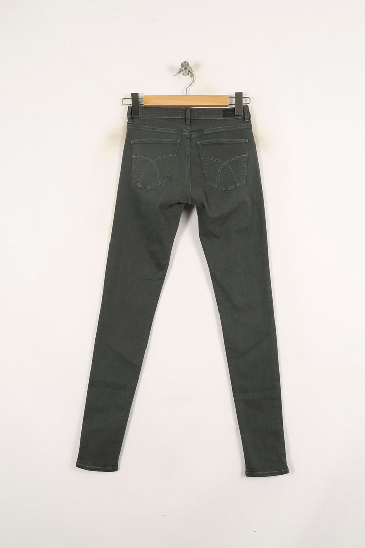 Jean Skinny Gris - Taille S/36 de la marque Bérénice | PARAD72836 - Vendu par Paradigme - Image 4