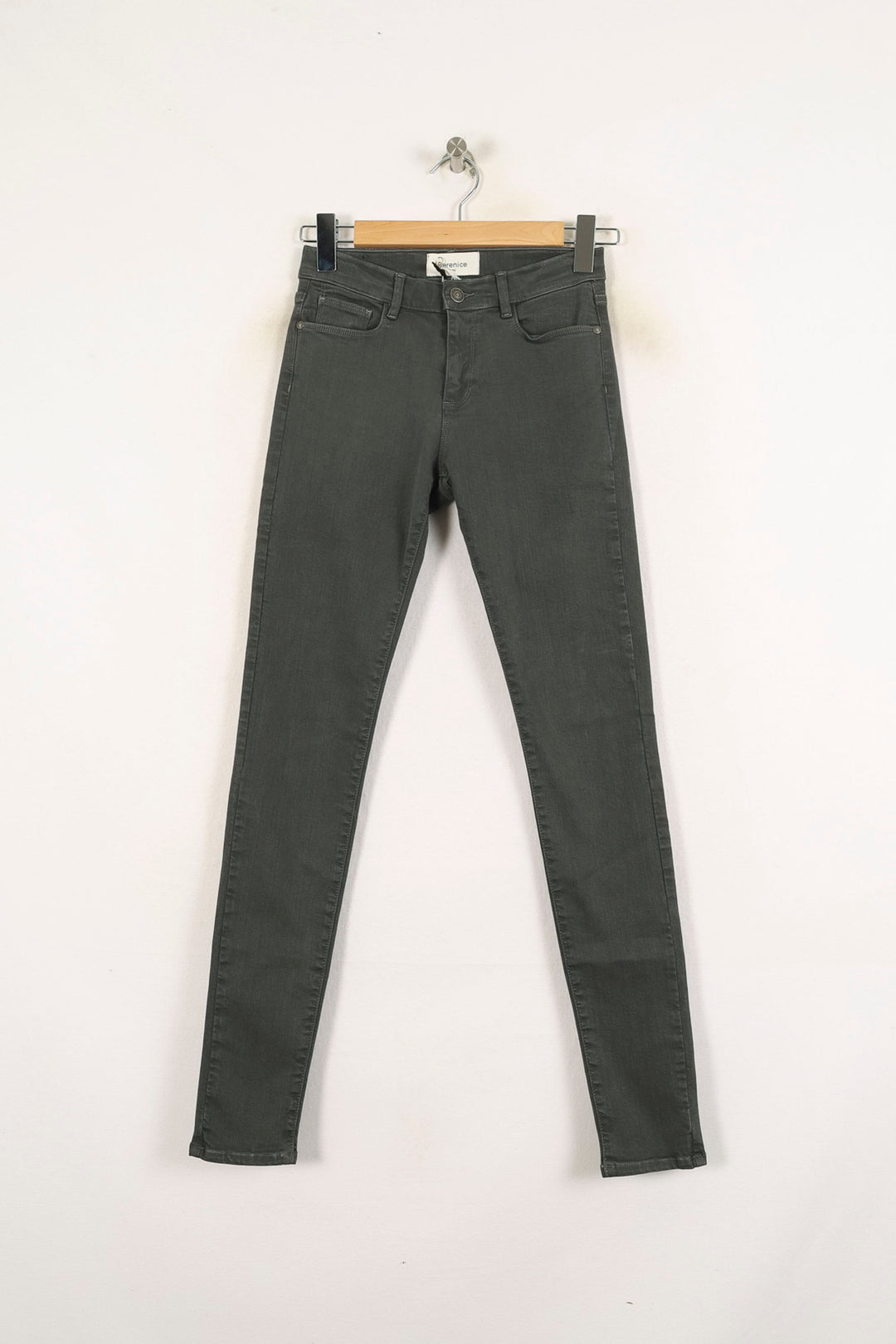 Jean Skinny Gris - Taille S/36 de la marque Bérénice | PARAD72836 - Vendu par Paradigme - Image 2